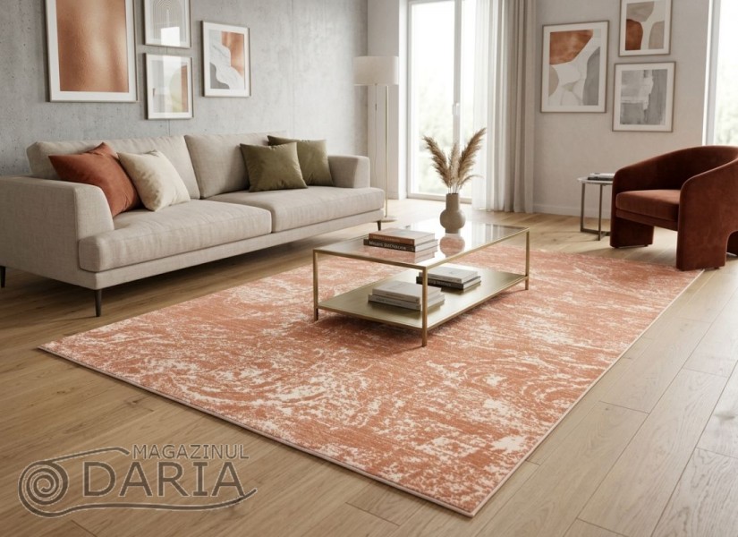 Covor KAVITA 724 salmon/cream